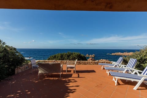 Terrace. terrace with sea view