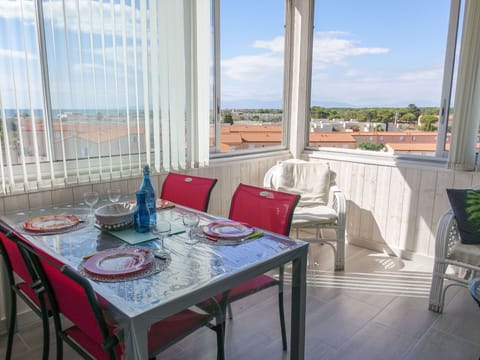 Table, Sky, Cloud, Furniture, Property, Window, Azure, Chair, Interior Design, Outdoor Furniture