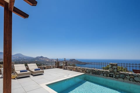 Discover Anastasia Villa, a hillside retreat with panoramic Libyan Sea views.