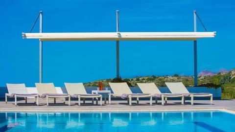 Pool. Comfortable sun beds