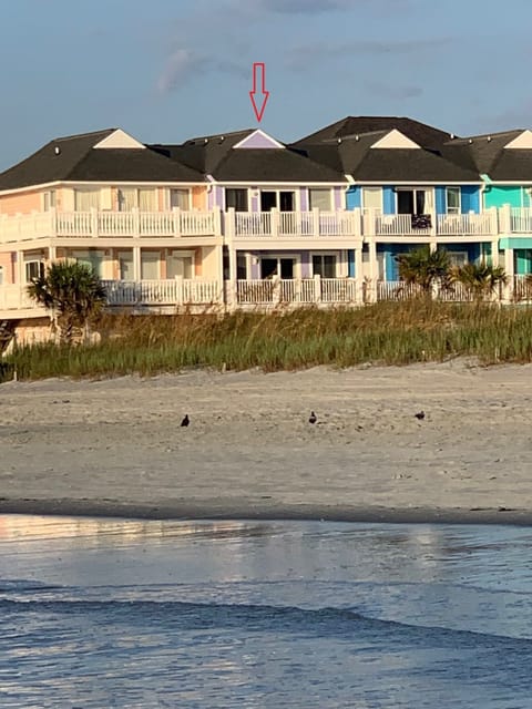 View from beach