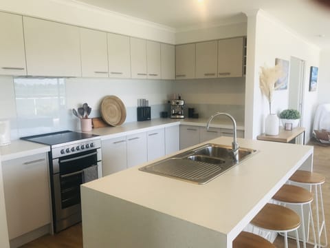 Rear house - modern kitchen
