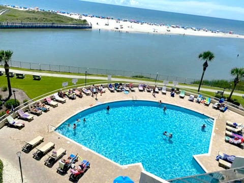 Private Pool for Guests of Tower South, Where Unit CC is Located