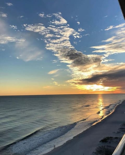 View from private balcony