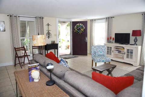 Bright and spacious living area.