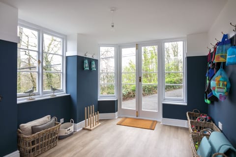 Downstairs store room to leave beach gear and wellies!
