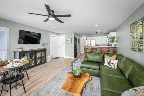 Comfortable living room to relax in.