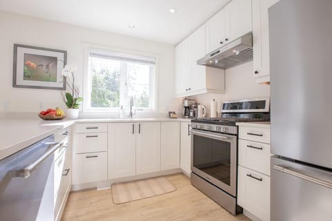 Tofino Hummingbird Cottage kitchen