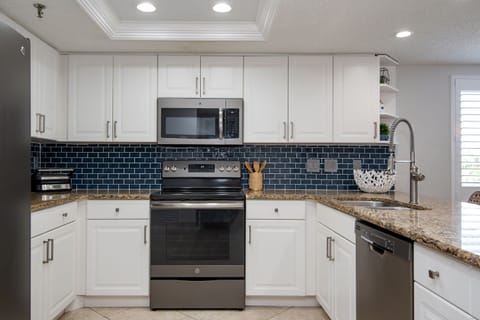 Fully appointed kitchen