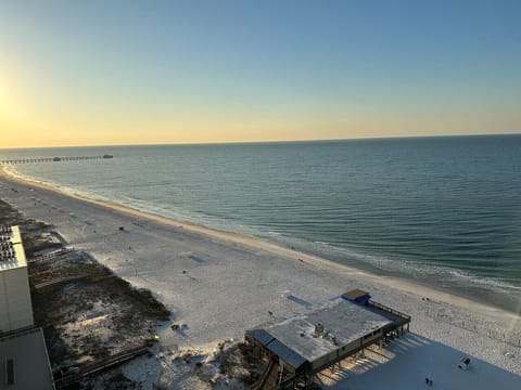 View from private balcony