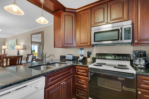 Kitchen is ready for you to cook a meal