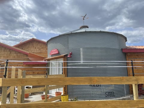 Our guest grain silo is ready for you