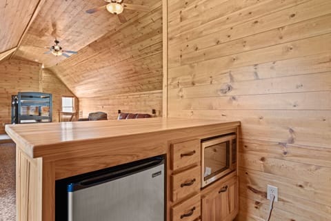 Bar in Bunk Room Over Garage View 2