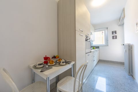 Kitchen and dining area