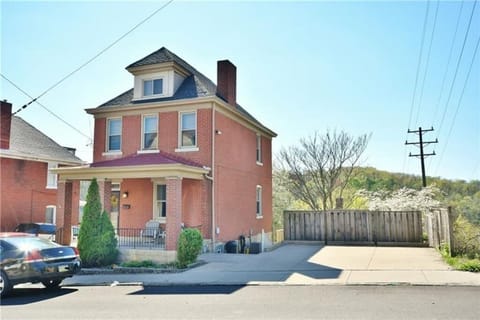 A brick beauty, with plenty of off street parking