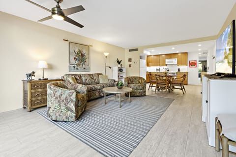 Stay cool with ceiling fans throughout as well as central A/C