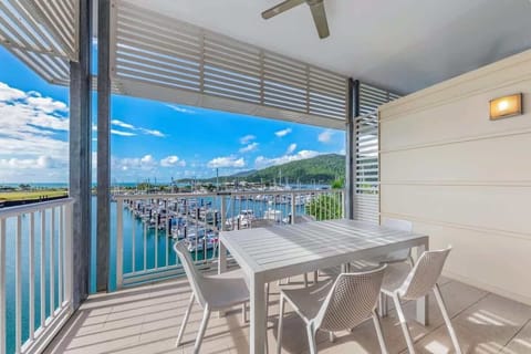Private balcony overlooking Port of Airlie Beach