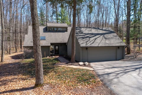 Exterior of Modern Birchwood Cottage