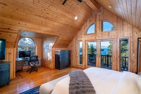 Master bedroom view summer
