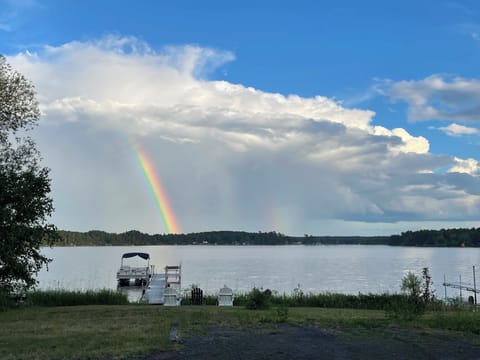 Rainbow over Lake Nebagamon
