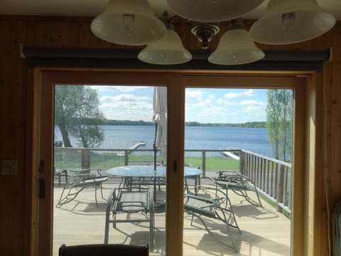 View from upstairs kitchen