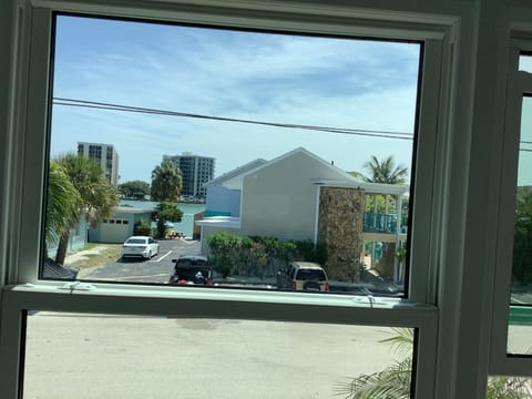 View of the Mandalay Channel from lanai