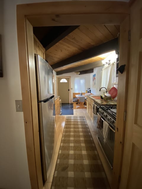 Kitchen and breakfast nook area.