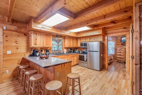 Cook your favorite meals in our fully equipped kitchen designed for comfort and convenience during your stay.