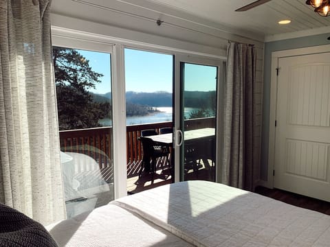 Wake up to this beautiful view in the mornings from the master bedroom. 