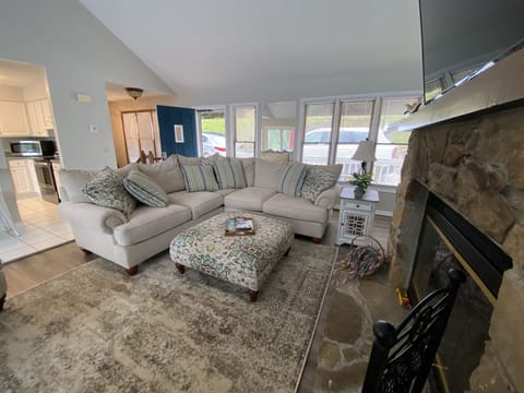 Roomy comfortable living area