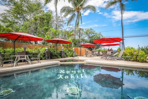 Sparkling pool and hottub