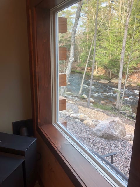 view from large picture window