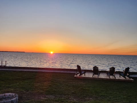 Deck on Lake St. Clair 