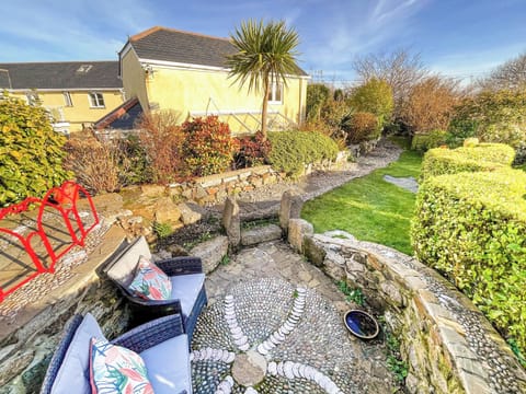 Garden view | Tramways, Lanner, near Redruth