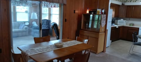 Dining Room looking toward the Kitchen & TV Room.