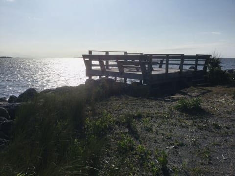 Deck over Cedar Island Bay