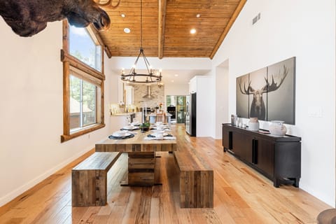 Mountain-inspired design and decor with a modern twist.