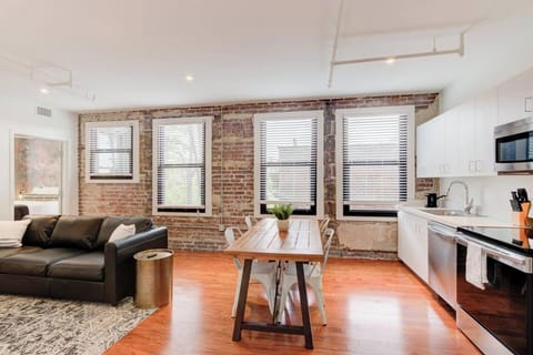 There are blinds in every window. You have full control over the amount of natural light that comes in.