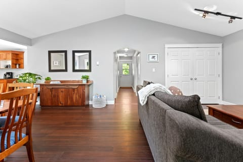 A warm and bright entranceway to this home