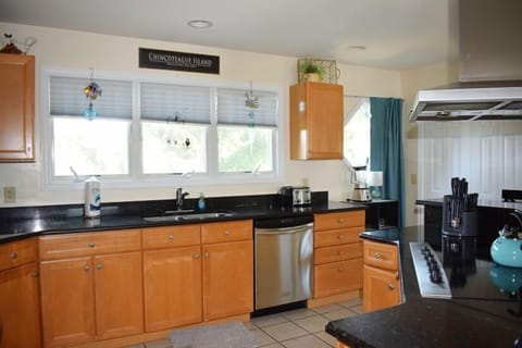 Fully Equipped Kitchen with everything needed to prepare meals.