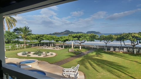 view from our balcony