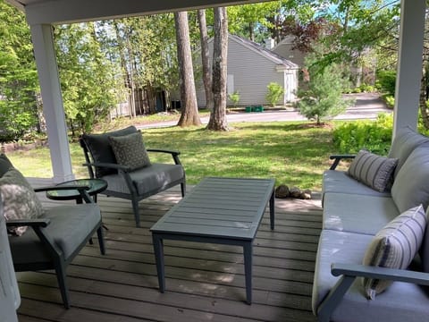 Deck - covered portion