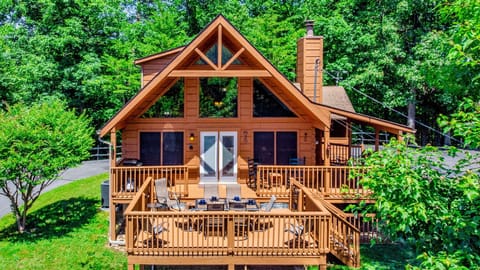 Enjoy the views and sunsets from the expanded deck while grilling out! 