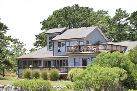 Great Waterview decks at this wonderful home.