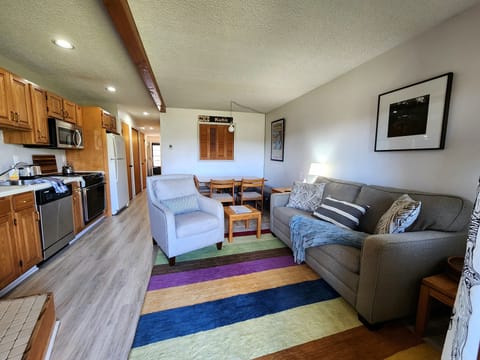 Large open concept living room and kitchen