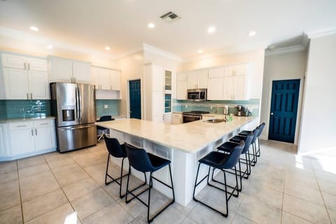 Large open kitchen with tons of cabinetry. (1)