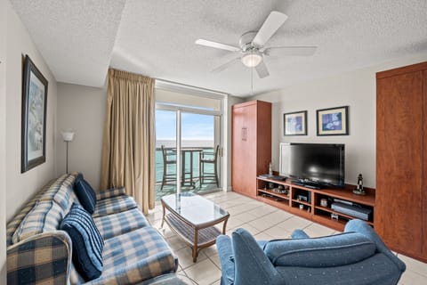A beautiful view from the living room in Laguna Keyes 607.
