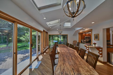 One of a kind wood table