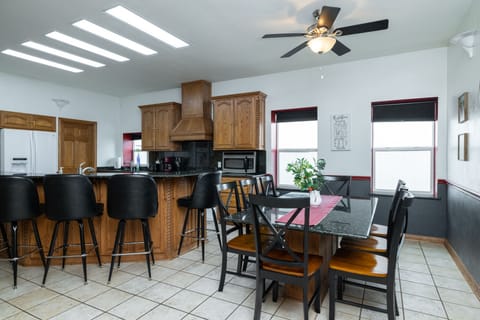 Kitchen seating for 14 