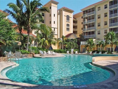 Resort salt water pool